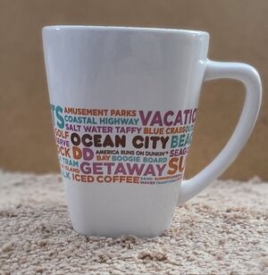 Dunkin Donuts Destinations Ocean City Maryland Coffee Mug